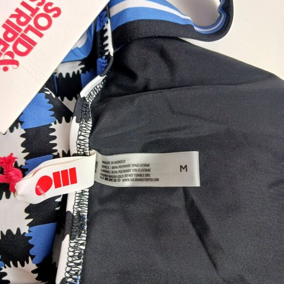 Anthropologie Solid & Striped Checkered One-Piece Swimsuit - Picture 9 of 10